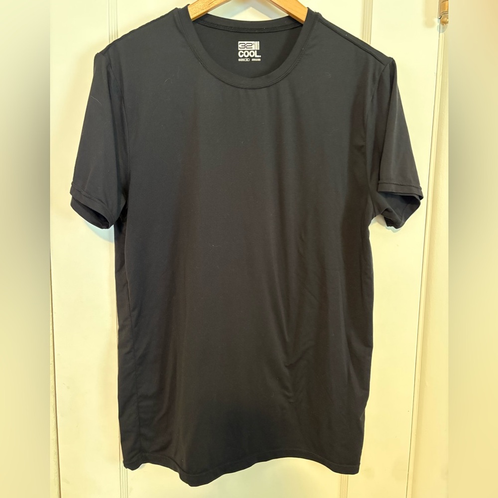 32 Degrees Classic Black Tee